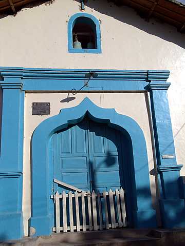 Blue Church Doors